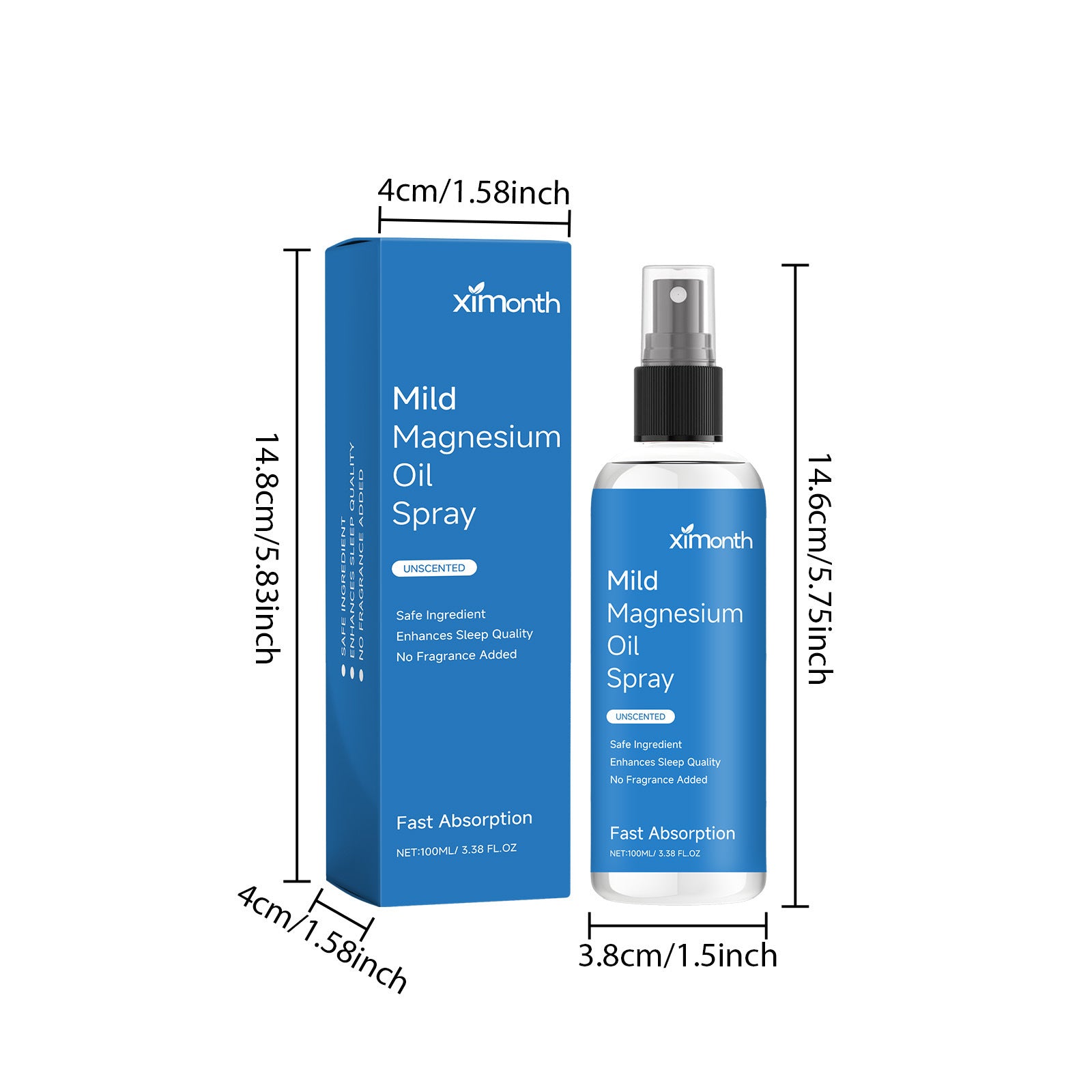 Night Care Relieve Discomfort Sleep Essential Oil Sprayبخاخ زيت عطري للعناية الليلية لتخفيف الانزعاج أثناء النوم